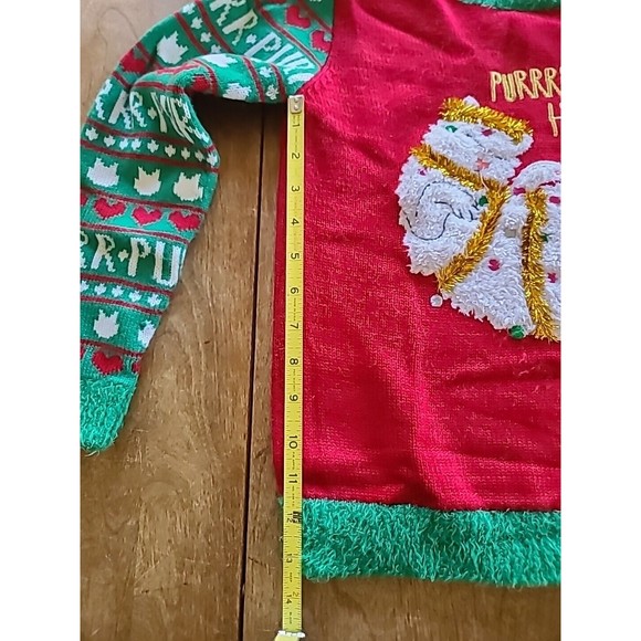 It's Our Time Christmas Cat Sweater - Picture 8 of 10